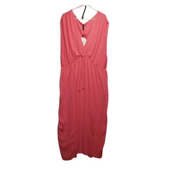 Boho Me Watermelon Maxi Beach Dress - Size 3X - Bohemian Resort Wear - Picture 1 of 10
